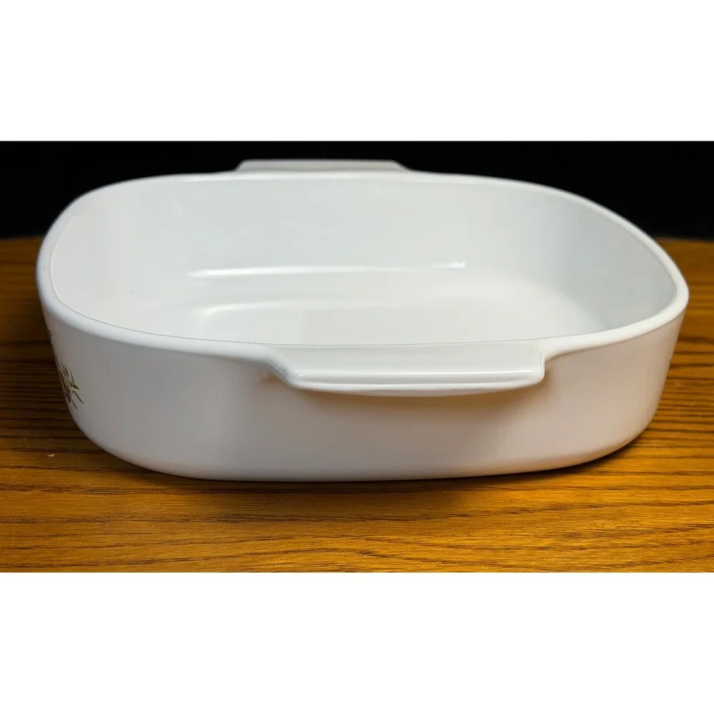 Vintage Corning Ware Spice O' Life 4 pc Set: 3qt Baker w/Lid, 10in and 8in Roast